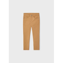 Pantalón sarga slim fit básico